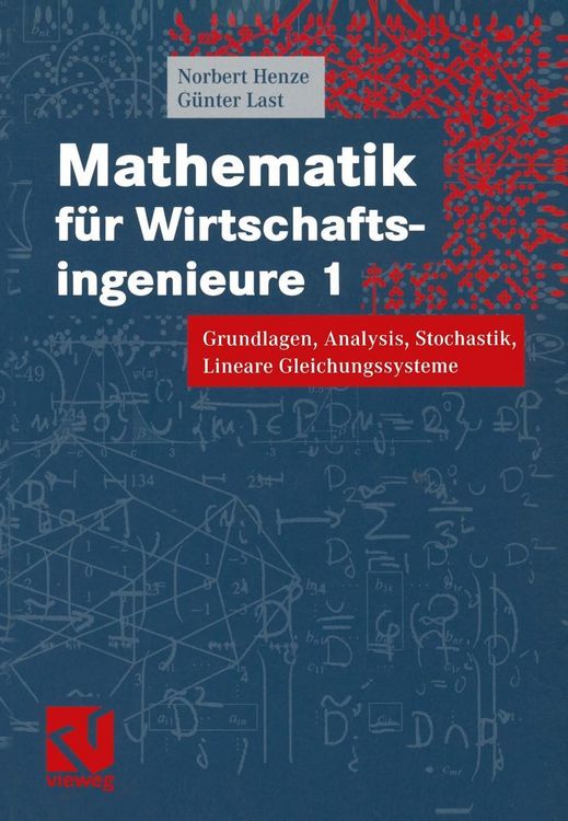 Produktbild: Mathematik f&uuml;r Wirtschaftsingenieure 1