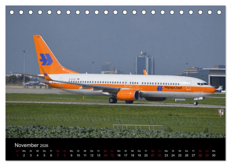 Produktbild: Im alten Glanz: Flugzeuge in Retro Livery (Tischkalender 2026 DIN A5 quer), CALVENDO Monatskalender