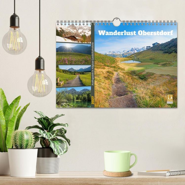 Produktbild: Wanderlust Oberstdorf (Wandkalender 2027 DIN A4 quer), CALVENDO Monatskalender
