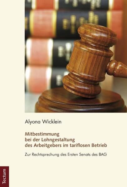 Produktbild: Mitbestimmung bei der Lohngestaltung des Arbeitgebers im tariflosen Betrieb