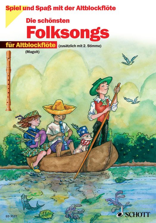 Produktbild: Die sch&ouml;nsten Folksongs