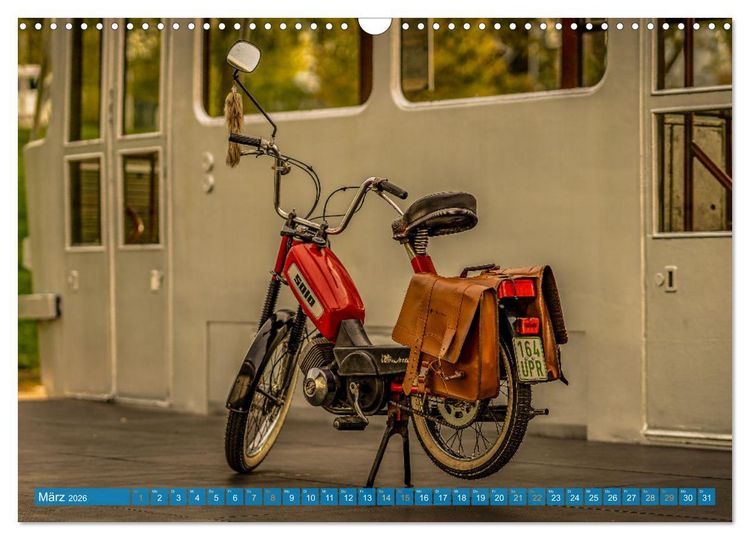 Produktbild: Das Mofa meiner Jugend (Wandkalender 2026 DIN A3 quer), CALVENDO Monatskalender