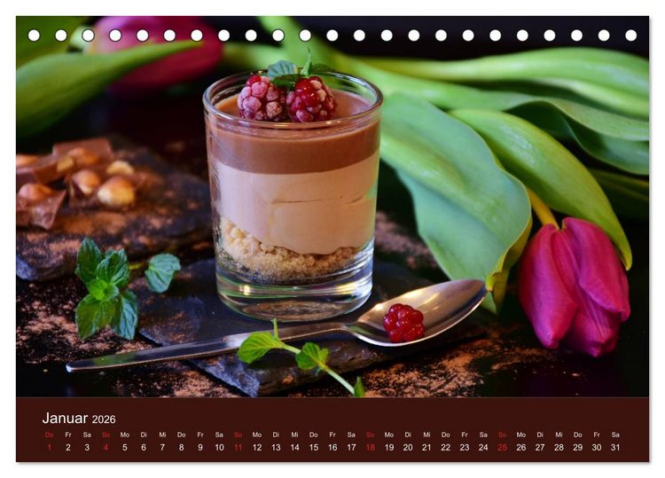 Produktbild: Ein total s&uuml;&szlig;er Kalender (Tischkalender 2026 DIN A5 quer), CALVENDO Monatskalender