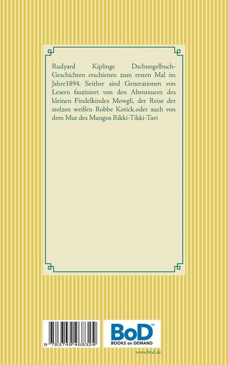 Produktbild: Das Dschungelbuch