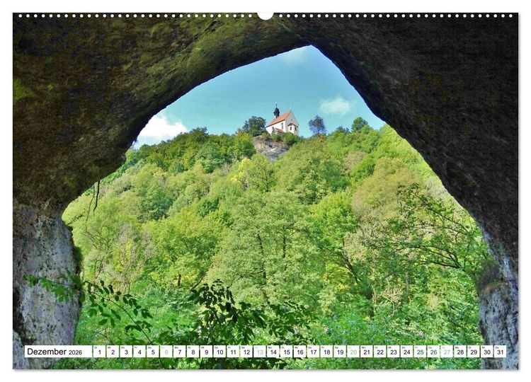 Produktbild: Wandererlebnisse in der Fr&auml;nkischen Schweiz (Wandkalender 2026 DIN A2 quer), CALVENDO Monatskalender