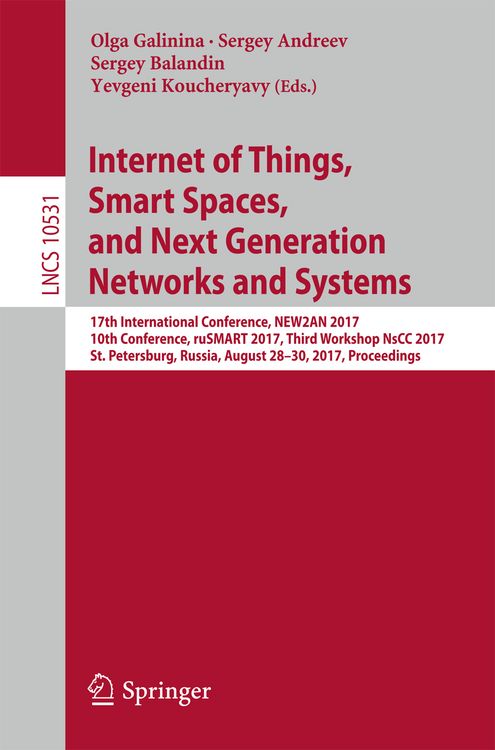 Produktbild: Internet of Things, Smart Spaces, and Next Generation Networks and Systems