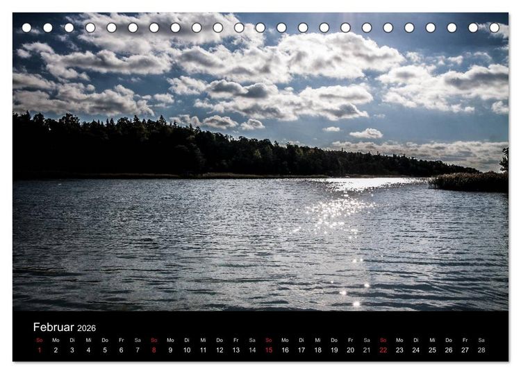 Produktbild: Finnland Sch&auml;renmeer (Tischkalender 2026 DIN A5 quer), CALVENDO Monatskalender