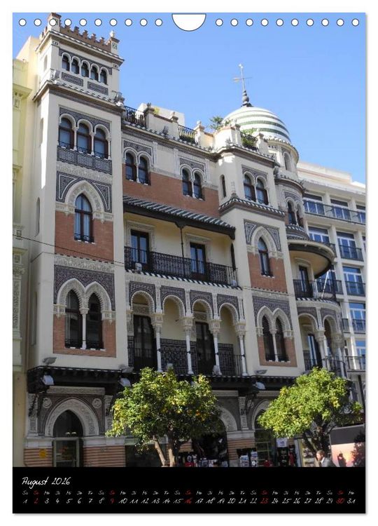 Produktbild: Sevilla (Wandkalender 2026 DIN A4 hoch), CALVENDO Monatskalender