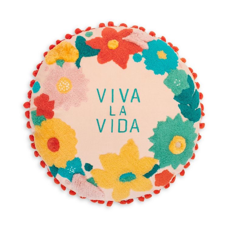 Bild vom Artikel Kissen "Viva la Vida", bestickt vom Autor 