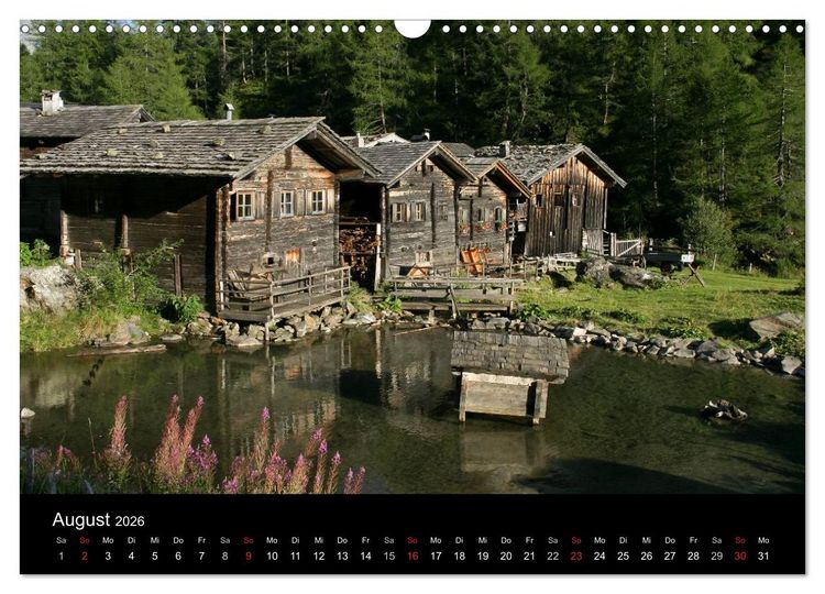 Produktbild: Osttiroler Impressionen (Wandkalender 2026 DIN A3 quer), CALVENDO Monatskalender