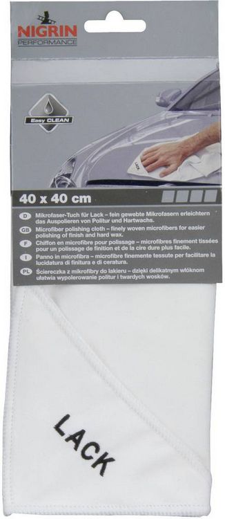 Produktbild: Nigrin 71121 Lack Microfasertuch 1 St. (L x B) 40cm x 40cm