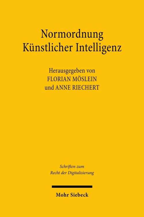 Produktbild: Normordnung K&uuml;nstlicher Intelligenz