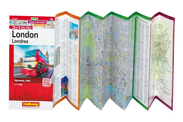 Produktbild: Hallwag Stadtplan London