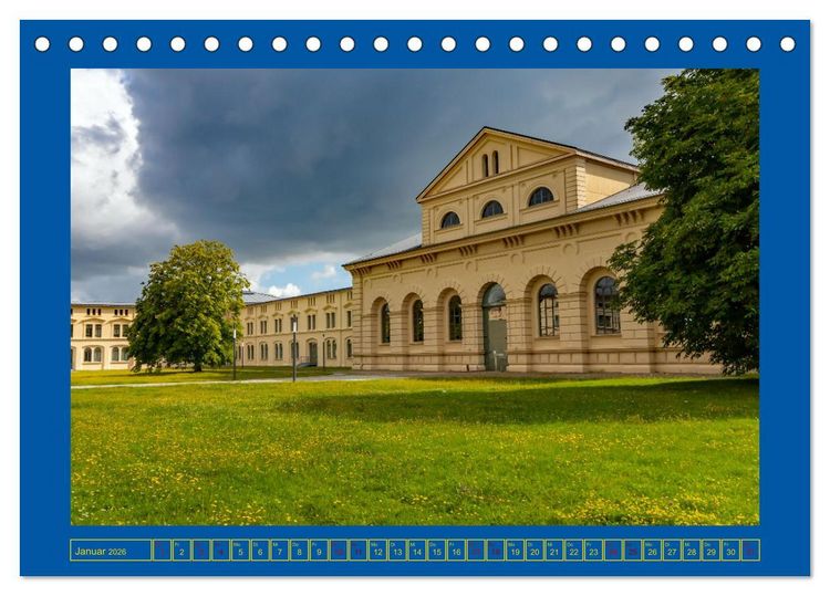 Produktbild: Schwerin - Wir sind Welterbe (Tischkalender 2026 DIN A5 quer), CALVENDO Monatskalender