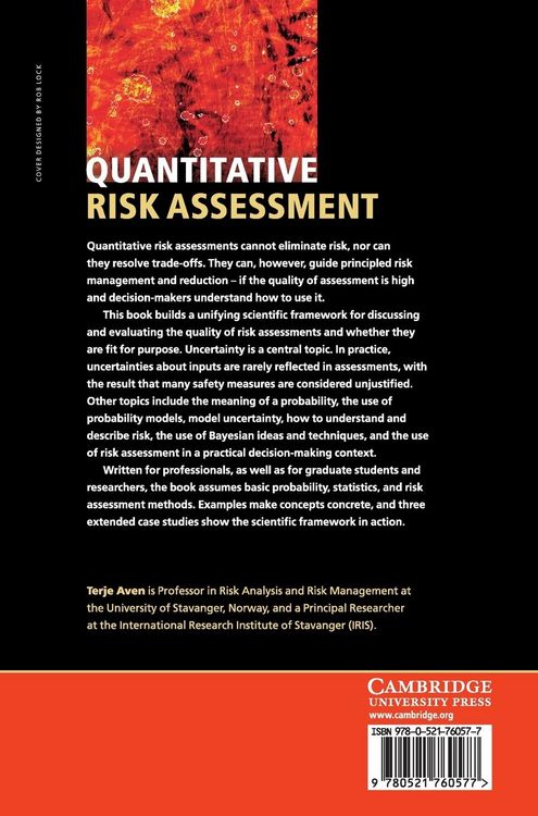 Produktbild: Quantitative Risk Assessment