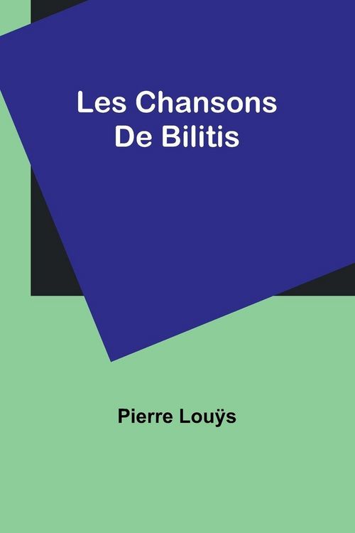 Produktbild: Les Chansons De Bilitis