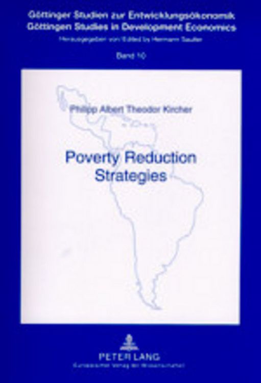 Produktbild: Poverty Reduction Strategies