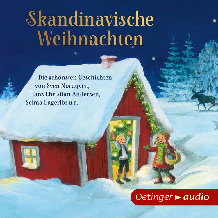 Produktbild: Skandinavische Weihnachten - Die sch&ouml;nsten Geschichten von Sven Nordqvist, Hans Christian Andersen, Selma Lagerl&ouml;f u.a.