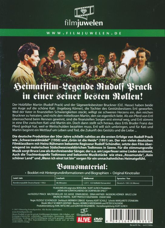 Produktbild: Wenn am Sonntagabend die Dorfmusik spielt - filmjuwelen