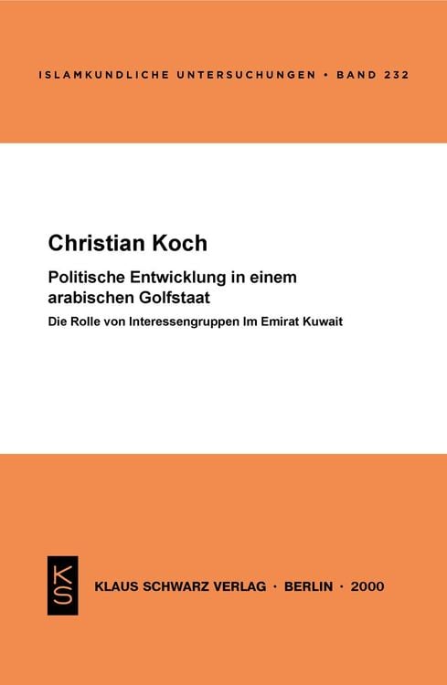 Produktbild: Politische Entwicklung in einem arabischen Golfstaat