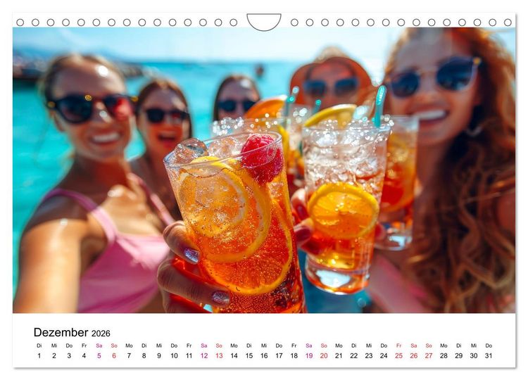 Produktbild: Ein cooler Sommer (Wandkalender 2026 DIN A4 quer), CALVENDO Monatskalender