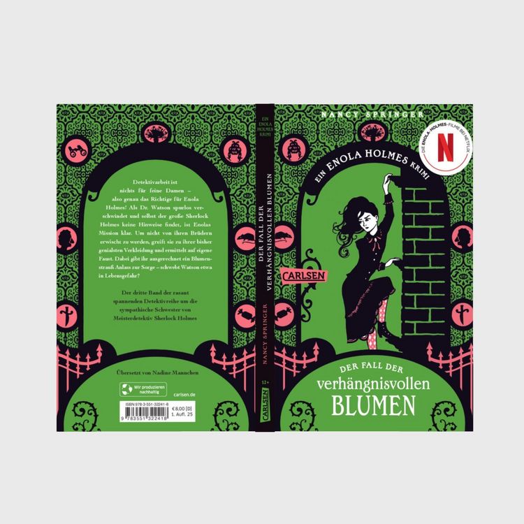 Produktbild: Enola Holmes: Der Fall der verh&auml;ngnisvollen Blumen