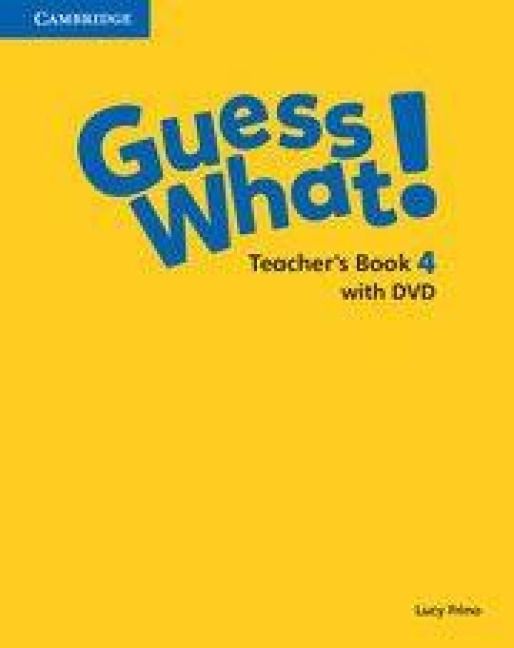 Produktbild: Guess What! Level 4 Teacher's Book with DVD Video Spanish Edition