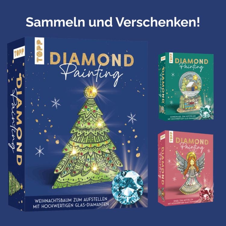 Produktbild: Diamond Painting Set Weihnachtsbaum