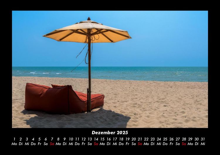 Produktbild: Urlaubsgef&uuml;hle 2025 Fotokalender DIN A3