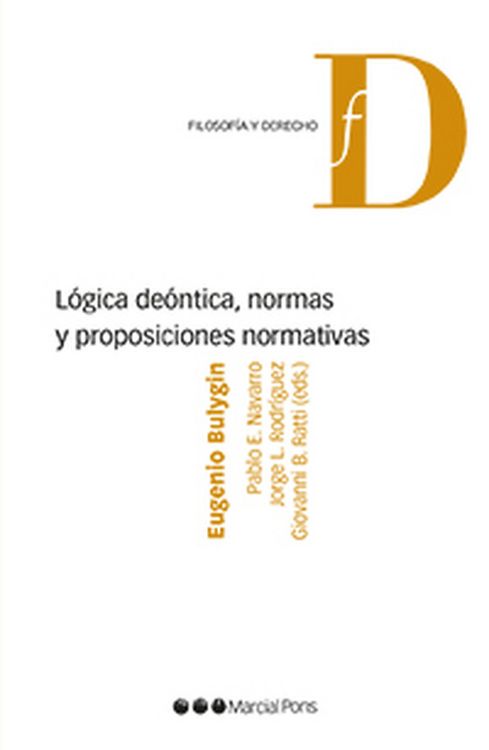 Produktbild: L&oacute;gica de&oacute;ntica, normas y proposiciones normativas
