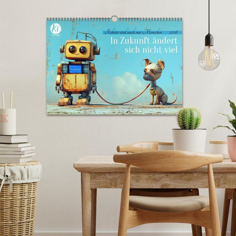 Produktbild: In Zukunft &auml;ndert sich nicht viel (Wandkalender 2026 DIN A3 quer), CALVENDO Monatskalender