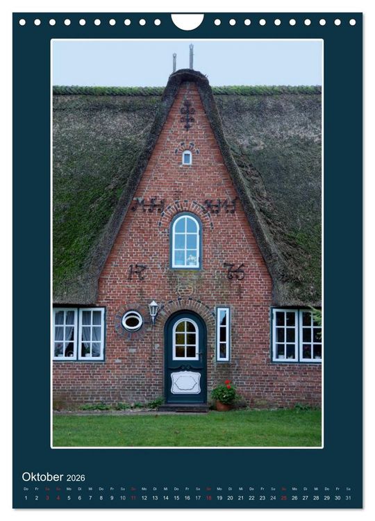Produktbild: Willkommen in Keitum auf Sylt (Wandkalender 2026 DIN A4 hoch), CALVENDO Monatskalender
