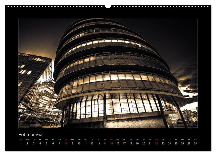 Produktbild: London-Bilder (Wandkalender 2026 DIN A2 quer), CALVENDO Monatskalender