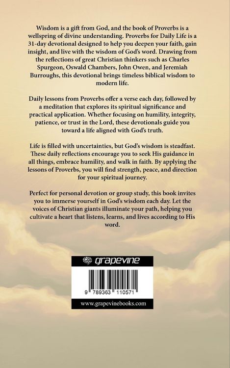 Produktbild: Proverbs for Daily Life
