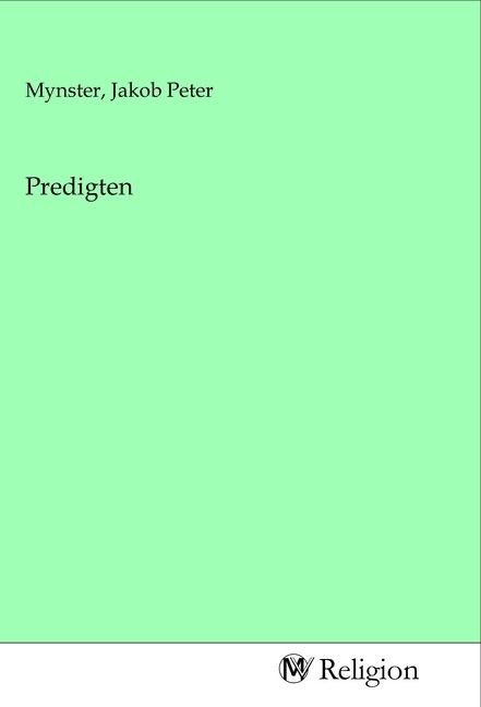 Produktbild: Predigten
