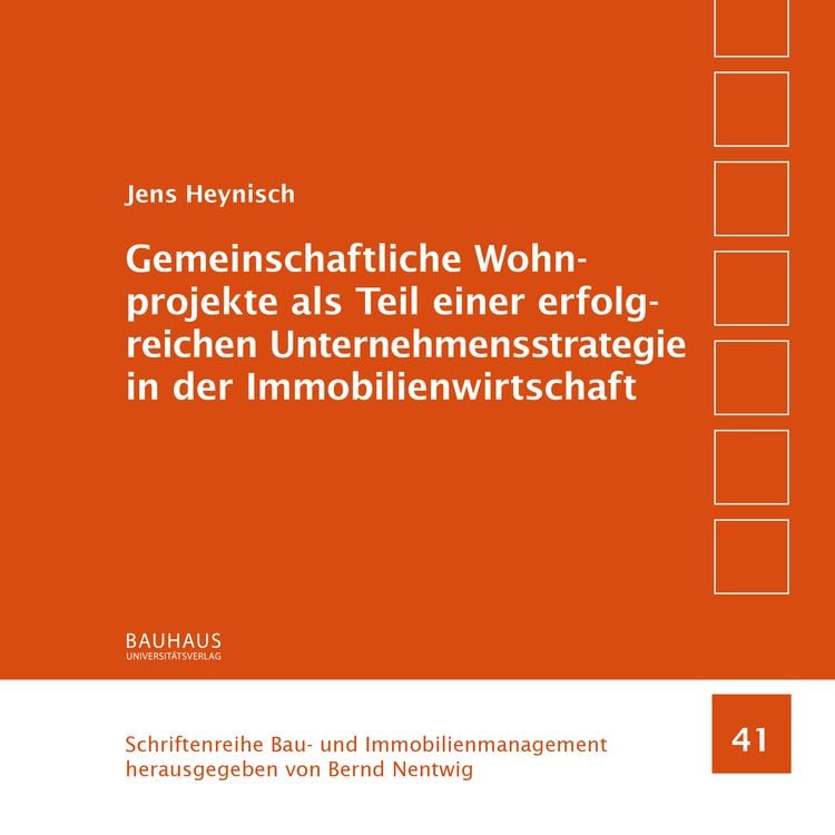 Produktbild: Gemeinschaftliche Wohnprojekte als Teil einer erfolgreichen Unternehmensstrategie in der Immobilienwirtschaft