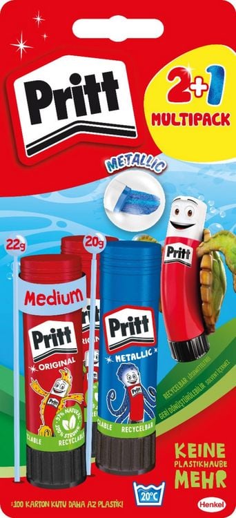 Produktbild: Pritt Kleben Pritt BTS Designstifte, 2 22 g + 1 20 g