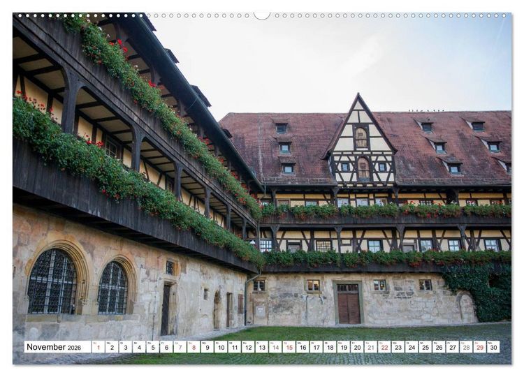 Produktbild: Emotionale Momente: Bamberg (hochwertiger Premium Wandkalender 2026 DIN A2 quer), Kunstdruck in Hochglanz