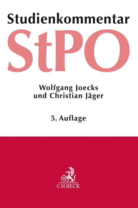 Produktbild: Strafprozessordnung