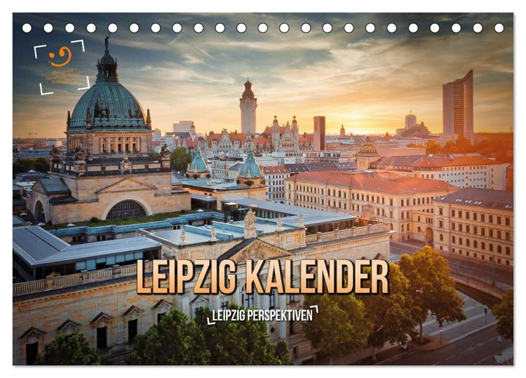 Produktbild: Leipzig Kalender Perspektiven (Tischkalender 2026 DIN A5 quer), CALVENDO Monatskalender
