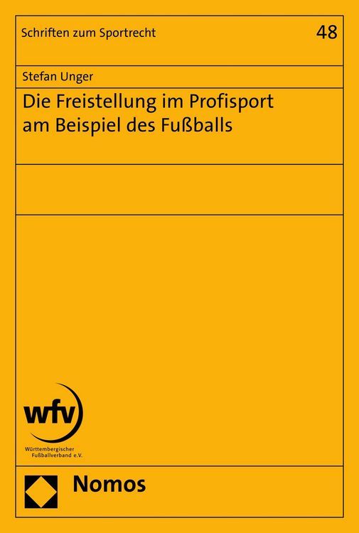 Produktbild: Die Freistellung im Profisport am Beispiel des Fu&szlig;balls