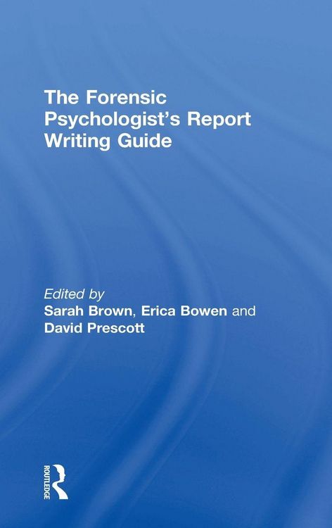 Produktbild: The Forensic Psychologist's Report Writing Guide