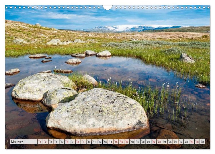 Produktbild: Skandinavien - Der S&uuml;den (Wandkalender 2027 DIN A3 quer), CALVENDO Monatskalender