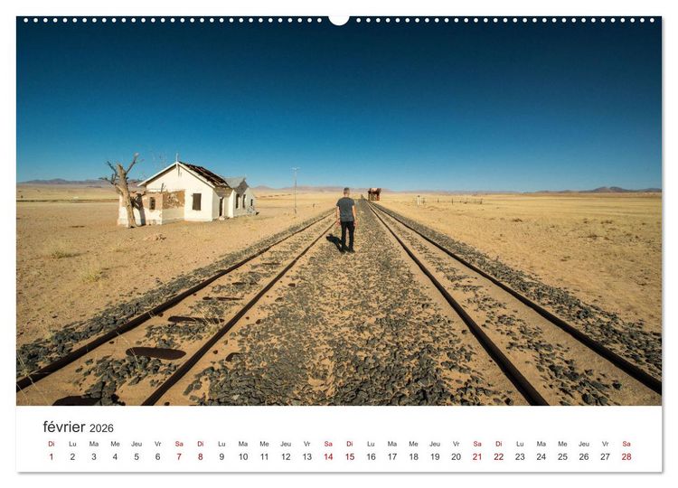 Produktbild: Des&eacute;rt namibien (Calendrier mural 2026 DIN A2 vertical) calendrier de bureau