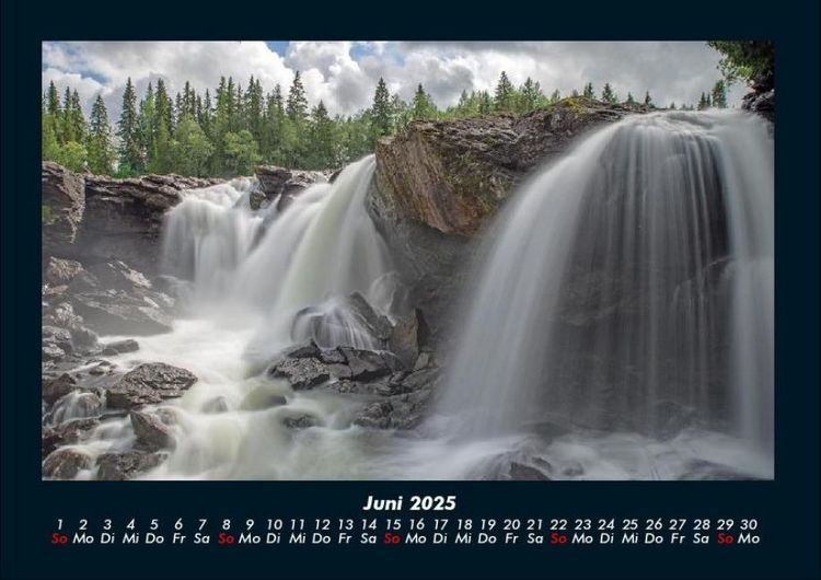 Produktbild: Landschaftskalender 2025 Fotokalender DIN A4