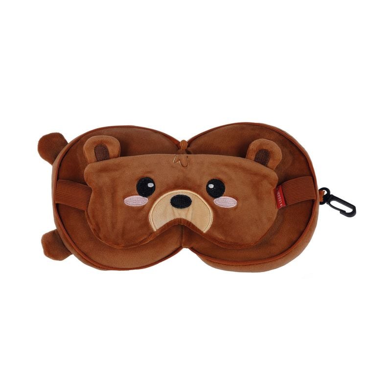 Produktbild: Legami Reisekissen mit Schlafmaske - Teddyb&auml;r