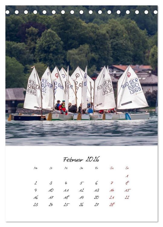 Produktbild: Tegernsee - Im Herz der Natur (Tischkalender 2026 DIN A5 hoch), CALVENDO Monatskalender