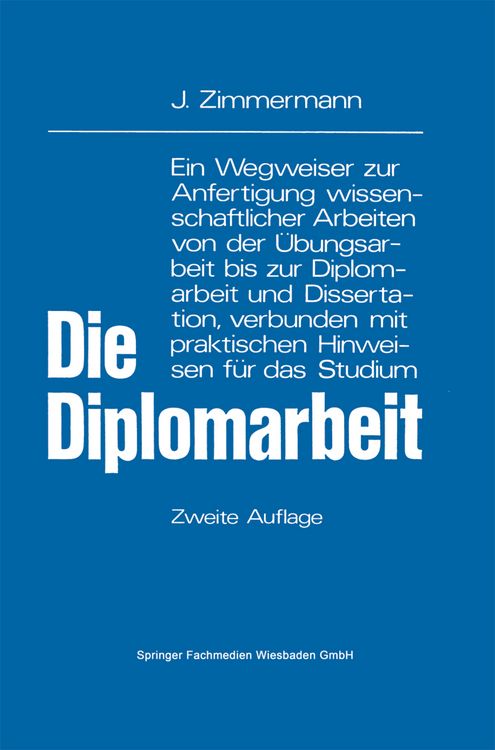 Produktbild: Die Diplomarbeit