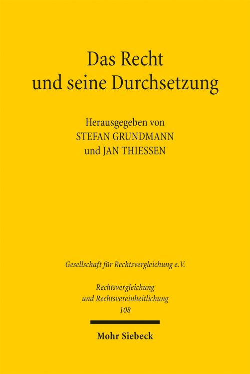 Produktbild: Das Recht und seine Durchsetzung