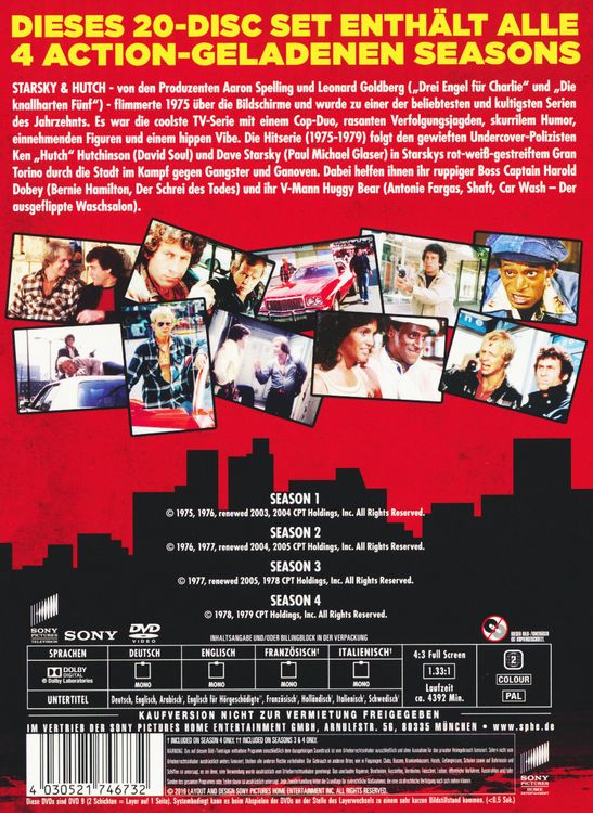 Produktbild: Starsky & Hutch - Die komplette Serie [20 DVDs]